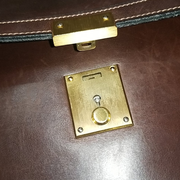 Vintage Gucci Chocolate Brown Leather Clutch - Picture 9 of 15